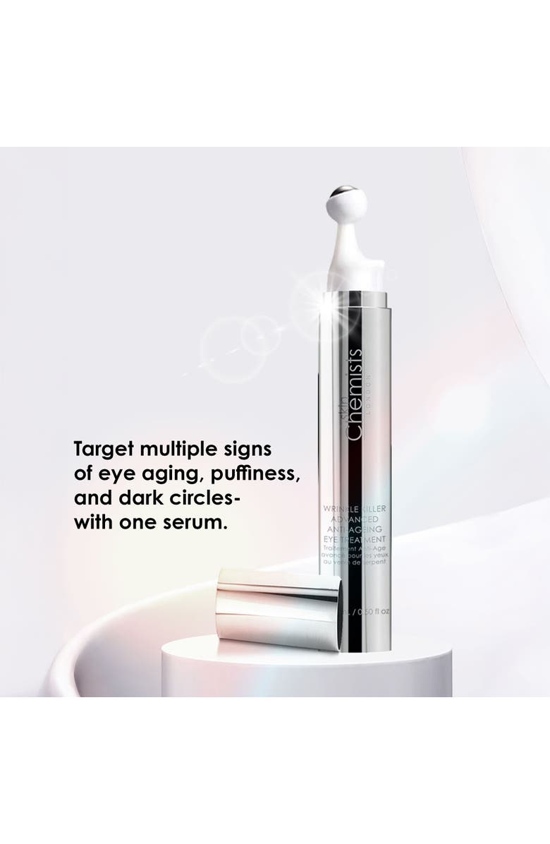 SKINCHEMISTS Wrinkle Killer 4% Syn-Ake Eye Serum 15ml x 2 Duo Pack, Alternate, color, White