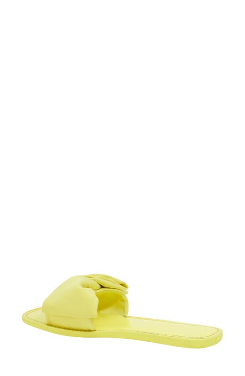 Kate Spade New York Bikini Slide Sandal In Yellow