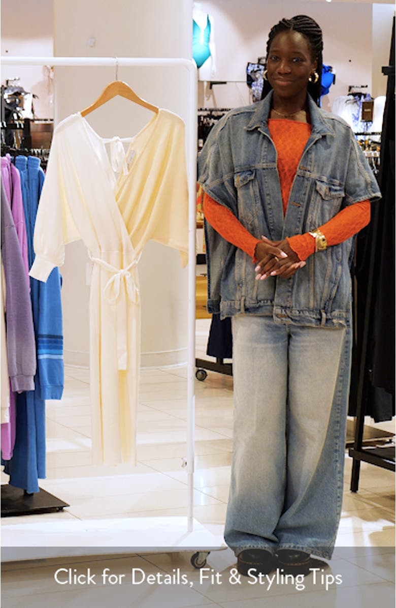 Nate Long Sleeve Sweater Dress, sales video thumbnail