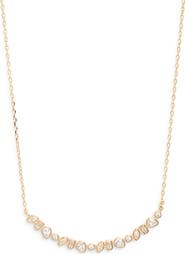 Nordstrom Mixed Cubic Zirconia Bar Necklace