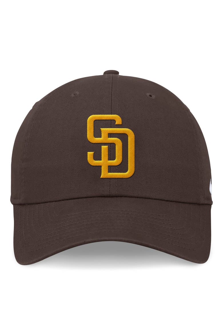 Men's Nike Brown San Diego Padres Evergreen Club Adjustable Hat, Alternate, color, Brown