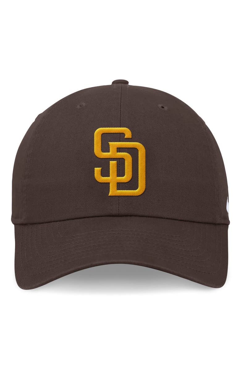 Nike Men's Nike Brown San Diego Padres Evergreen Club Adjustable Hat, Alternate, color, Brown