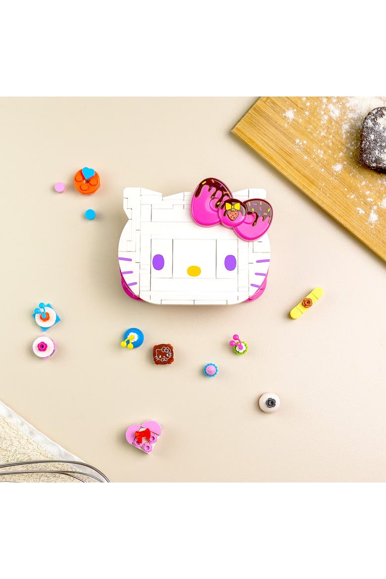 Hello Kitty Dessert Box Building Set, Alternate, color, Red