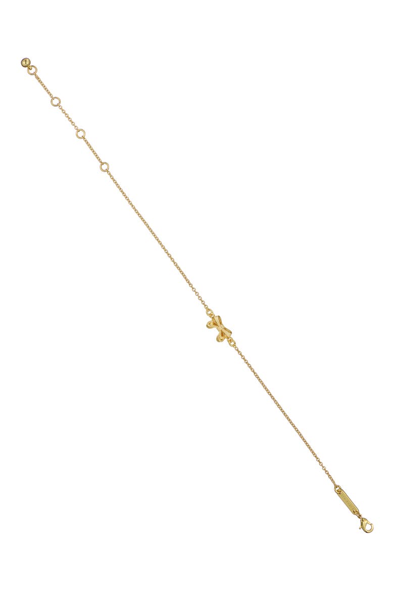 Parsa Petite Bow Bracelet, Alternate, color, GOLD TONE