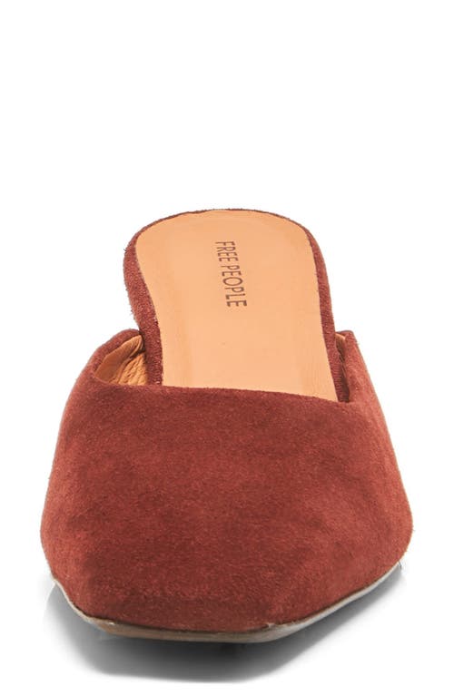 Free People Avenue Mule In Red