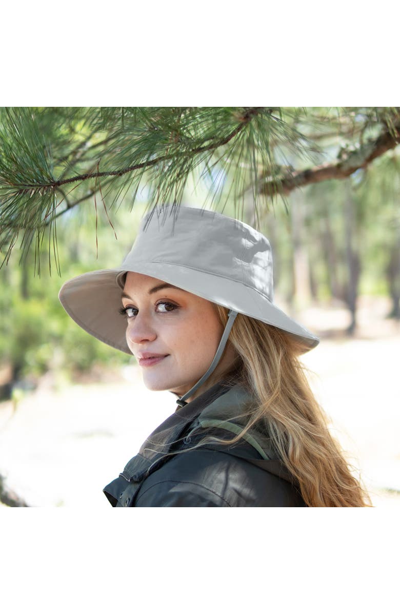 Kanut Sports Kara Women's Water Proof Bucket Hat, Alternate, color, Light Grey