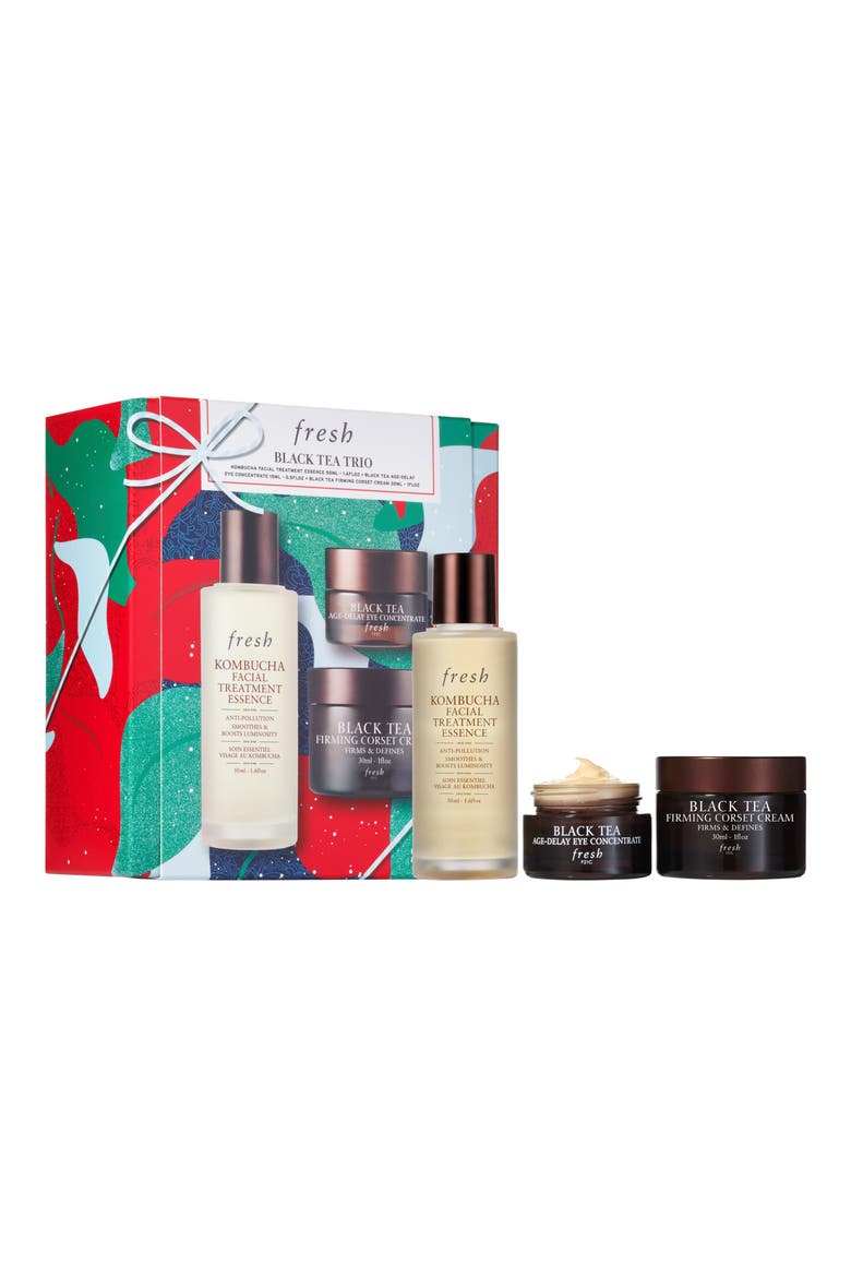 Black Tea Moisturizers & Essence Gift Set USD $161 Value, Main, color, NO COLOR