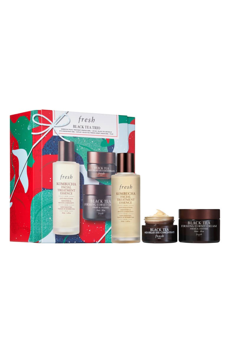 Fresh<sup>®</sup> Black Tea Moisturizers & Essence Gift Set USD $161 Value, Main, color,