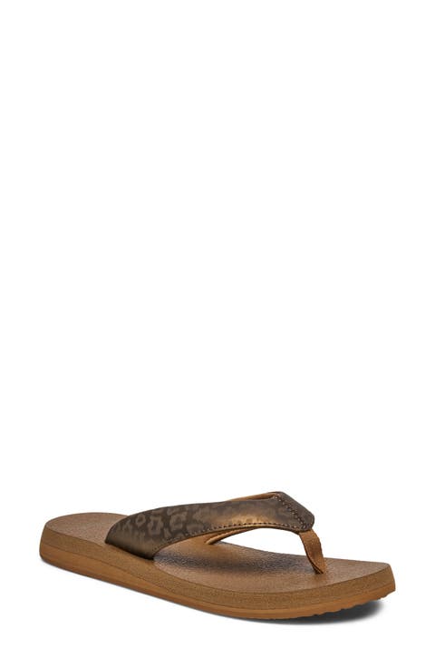 Yoga Mat II Leather Flip Flop