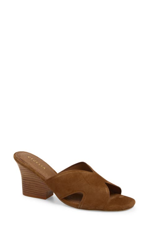 Faye Wedge Slide Sandal (Women)