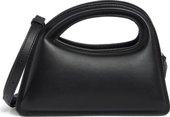 Cutout Top Handle Bag