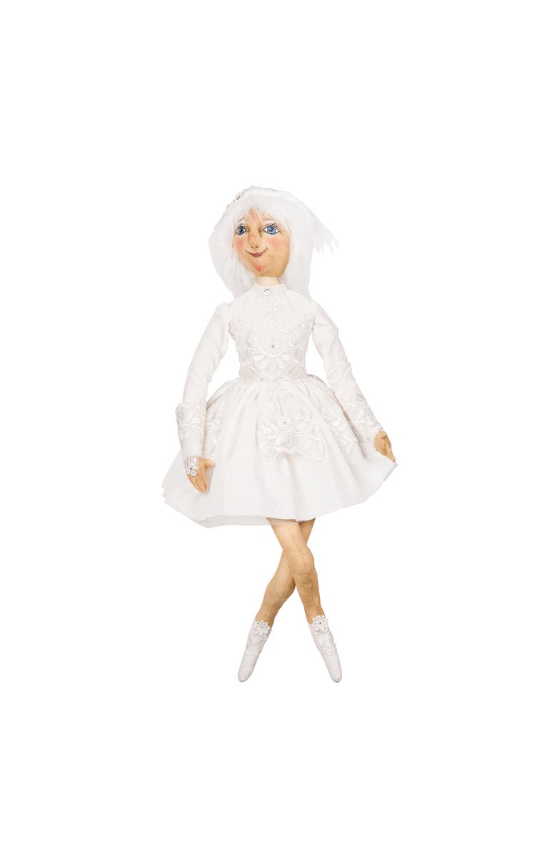 Gallerie II Angelica Snow Figurine, Main, color, White