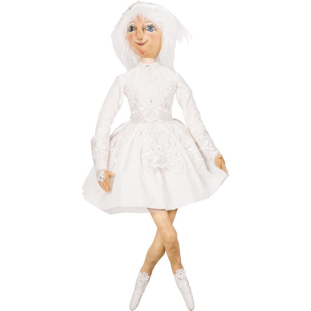 Gallerie Ii Angelica Snow Figurine In White