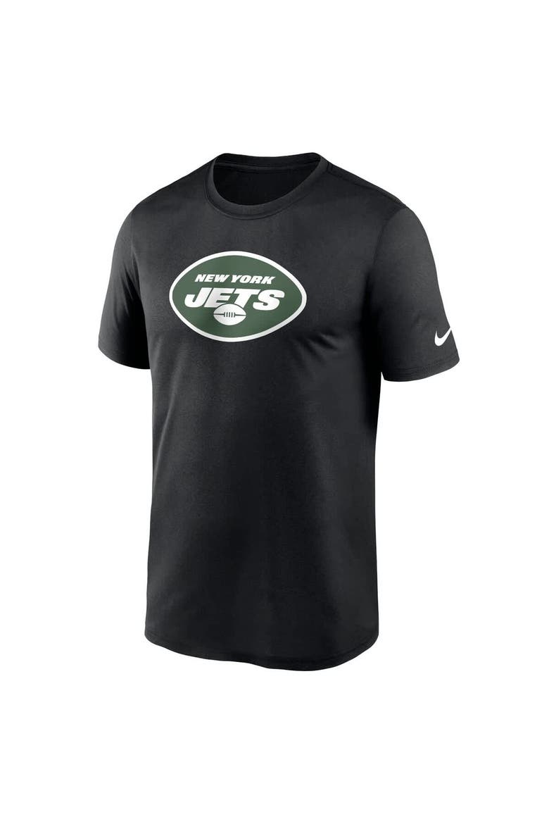 Men's Nike Black New York Jets Primetime Legend Logo Performance T-Shirt, Alternate, color, Black