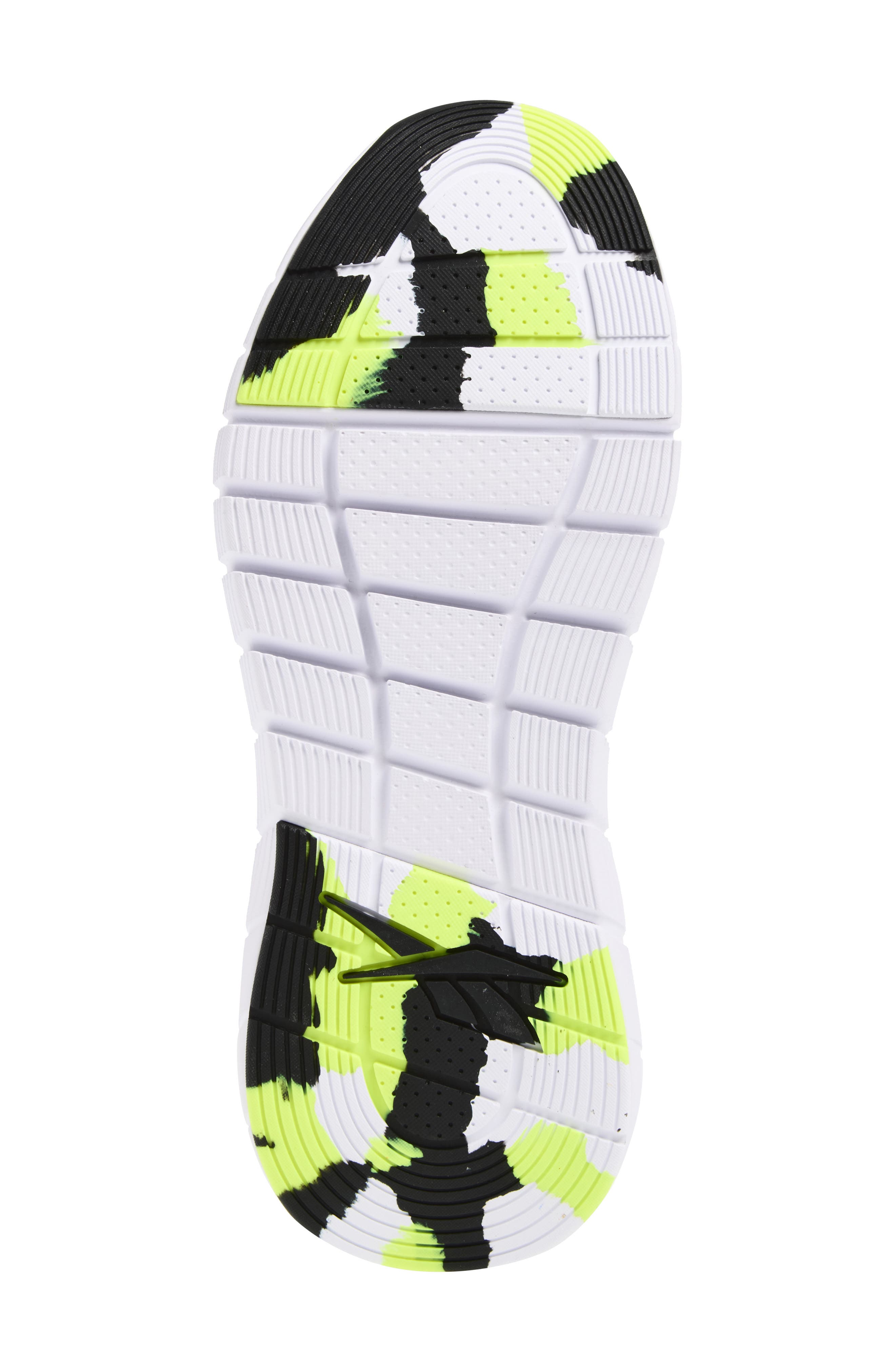 Nano Gym Training Sneaker, Alternate, color, WHITE BLACK LIME
