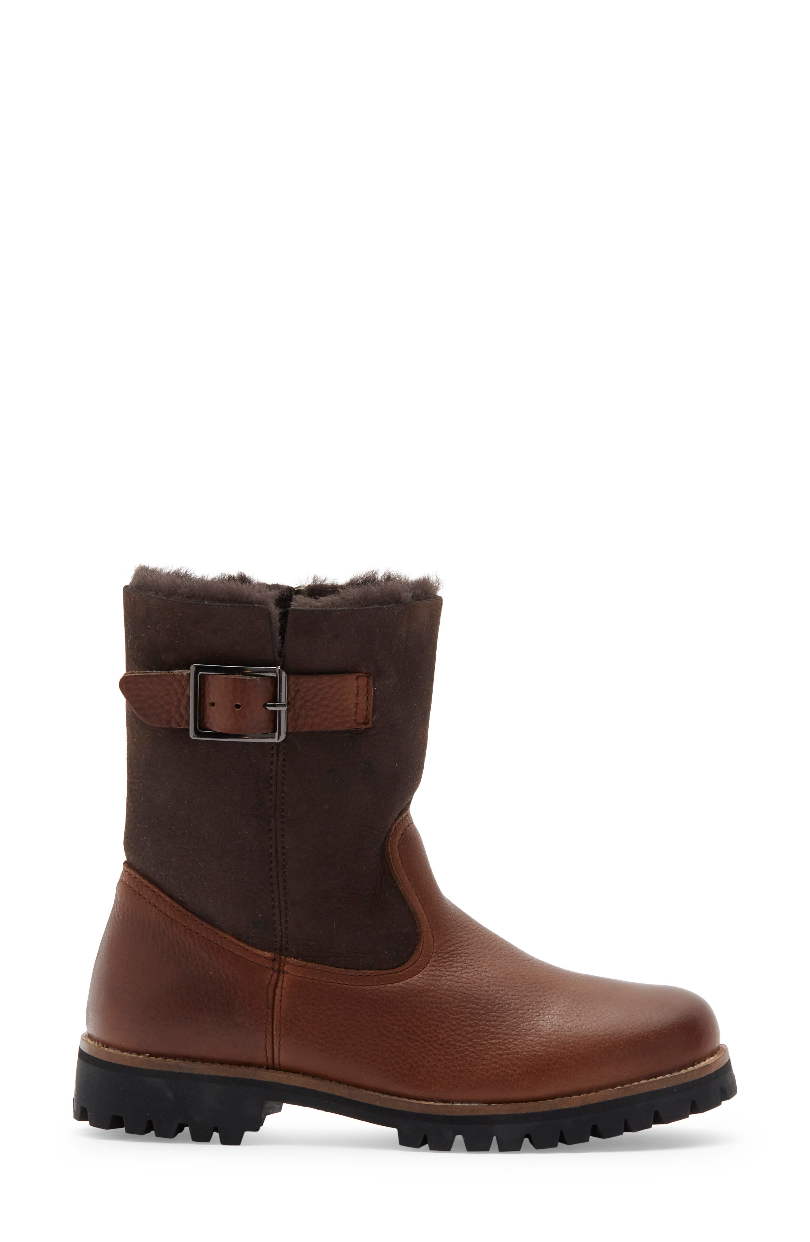 Blackstone OL05 Moto Boot with Genuine Shearling Lining, Alternate, color, Brown