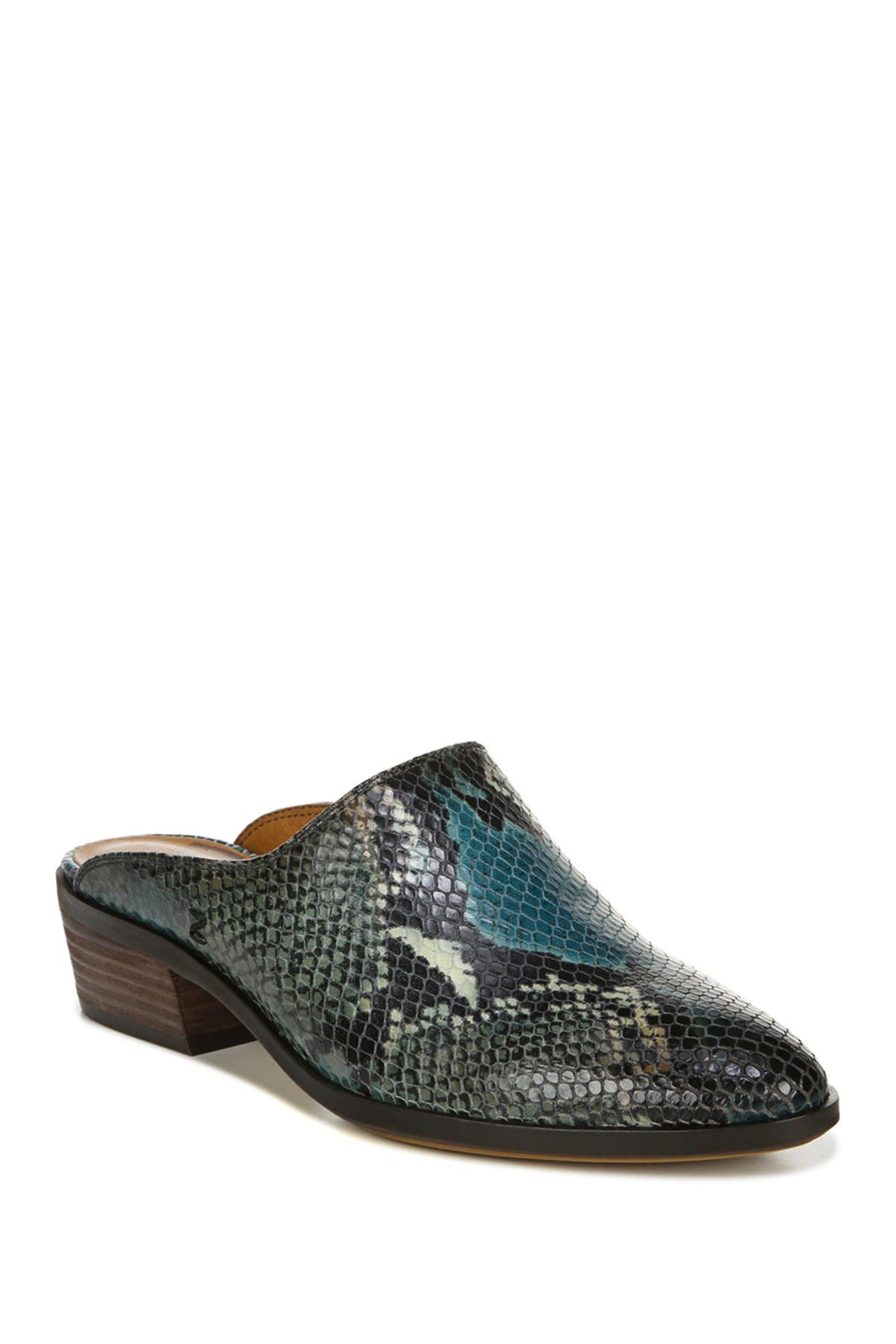 Zodiac Quartz Snake Skin Embossed Mule, Main, color, 