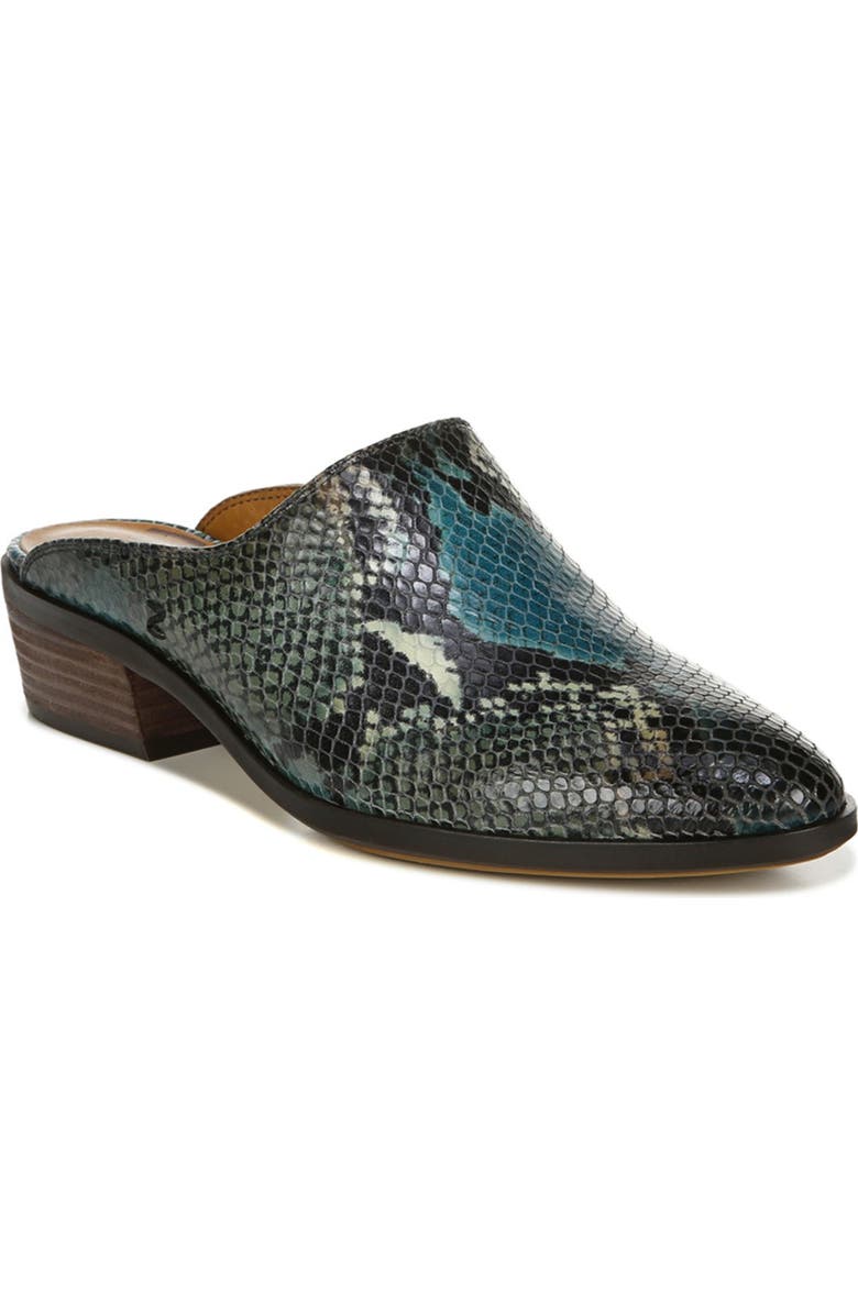 Zodiac Quartz Snake Skin Embossed Mule, Main, color,