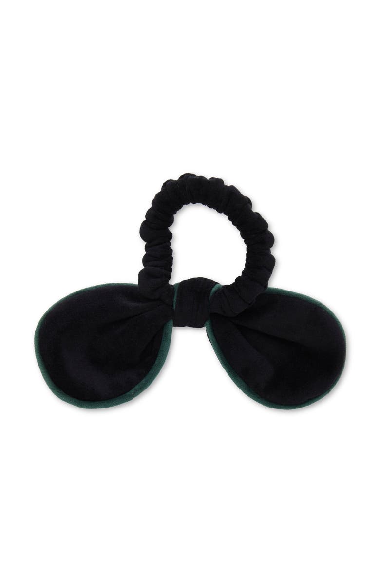 Lele Sadoughi New York Jets Bow Scrunchie, Alternate, color, Jet 001