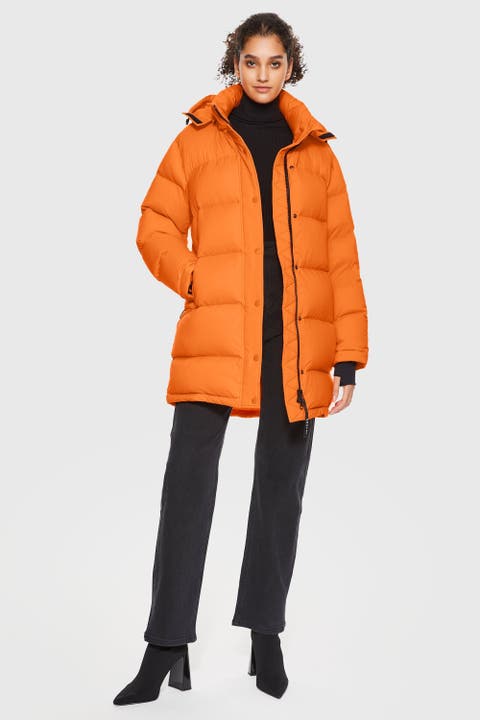 Puff-O® Hip-Length Down Puffer Jacket