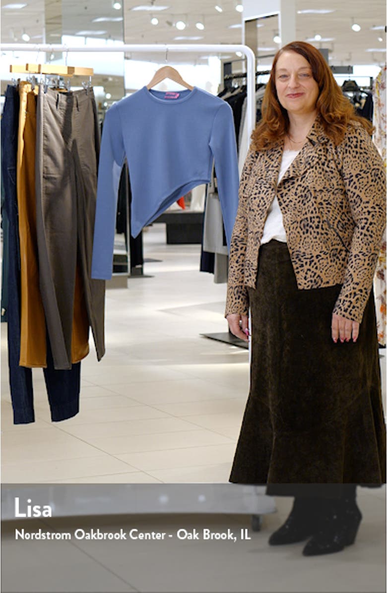 Riza Asymmetric Long Sleeve Top, sales video thumbnail