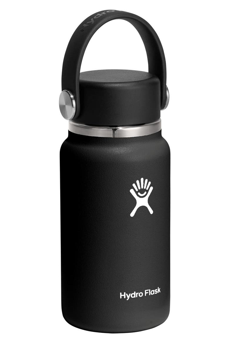 Micro Hydro Water Bottle, Alternate, color, BLACK