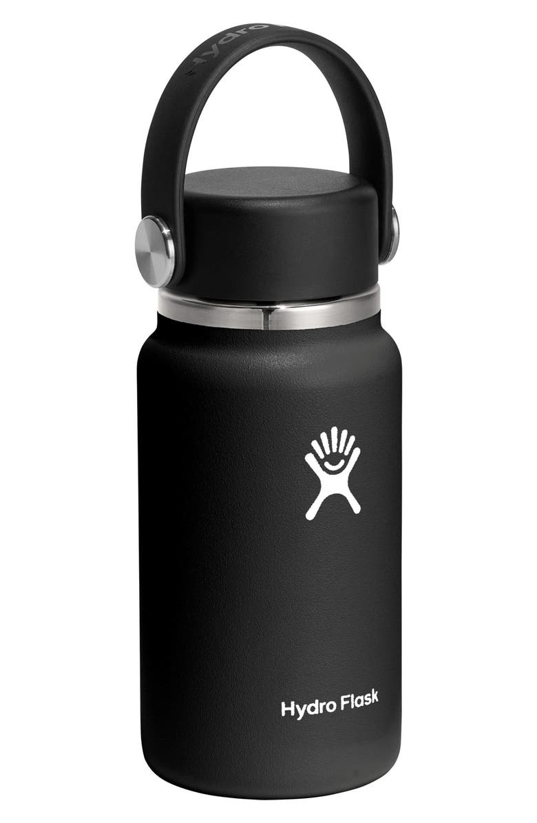 Hydro Flask Micro Hydro Water Bottle, Alternate, color, Black