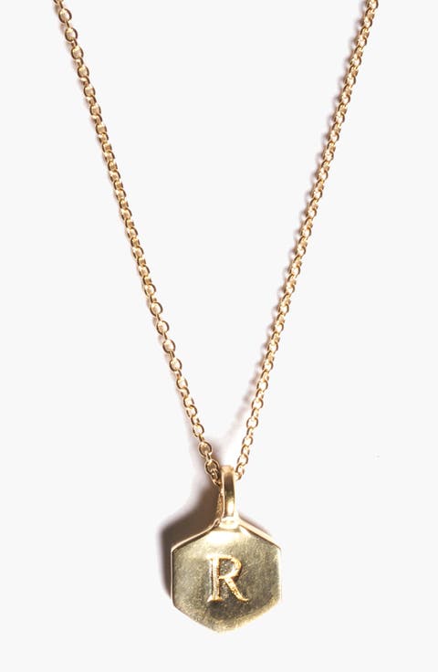 Monogram Charm Necklace