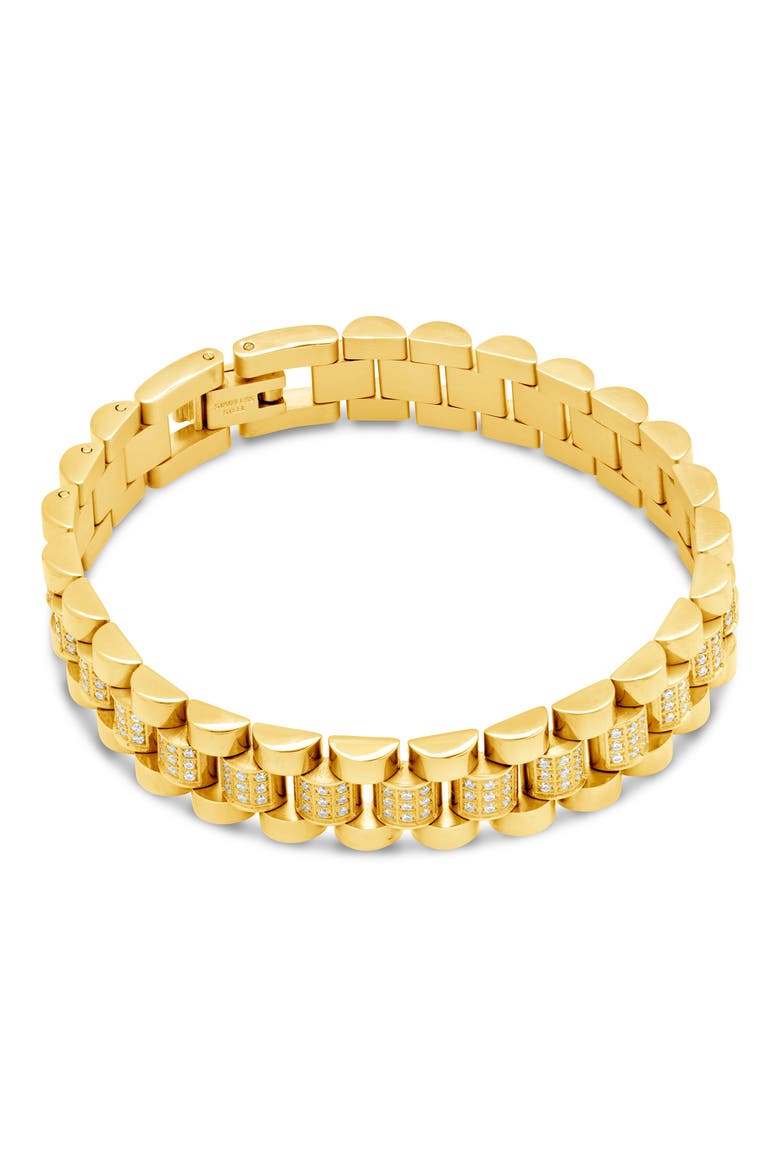 CZ Accent Watch Chain Bracelet video