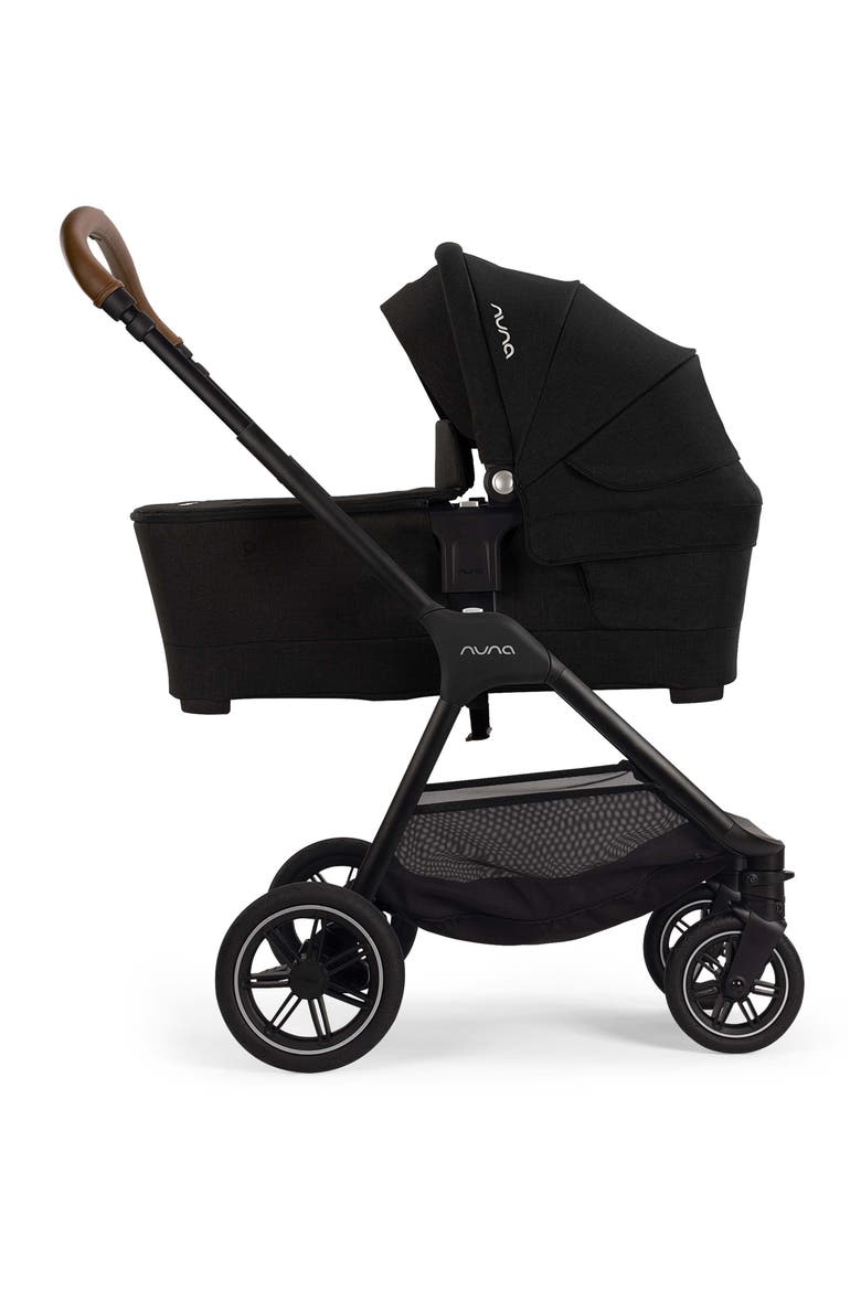 lytl series™ bassinet + stand, Alternate, color, CAVIAR/COGNAC