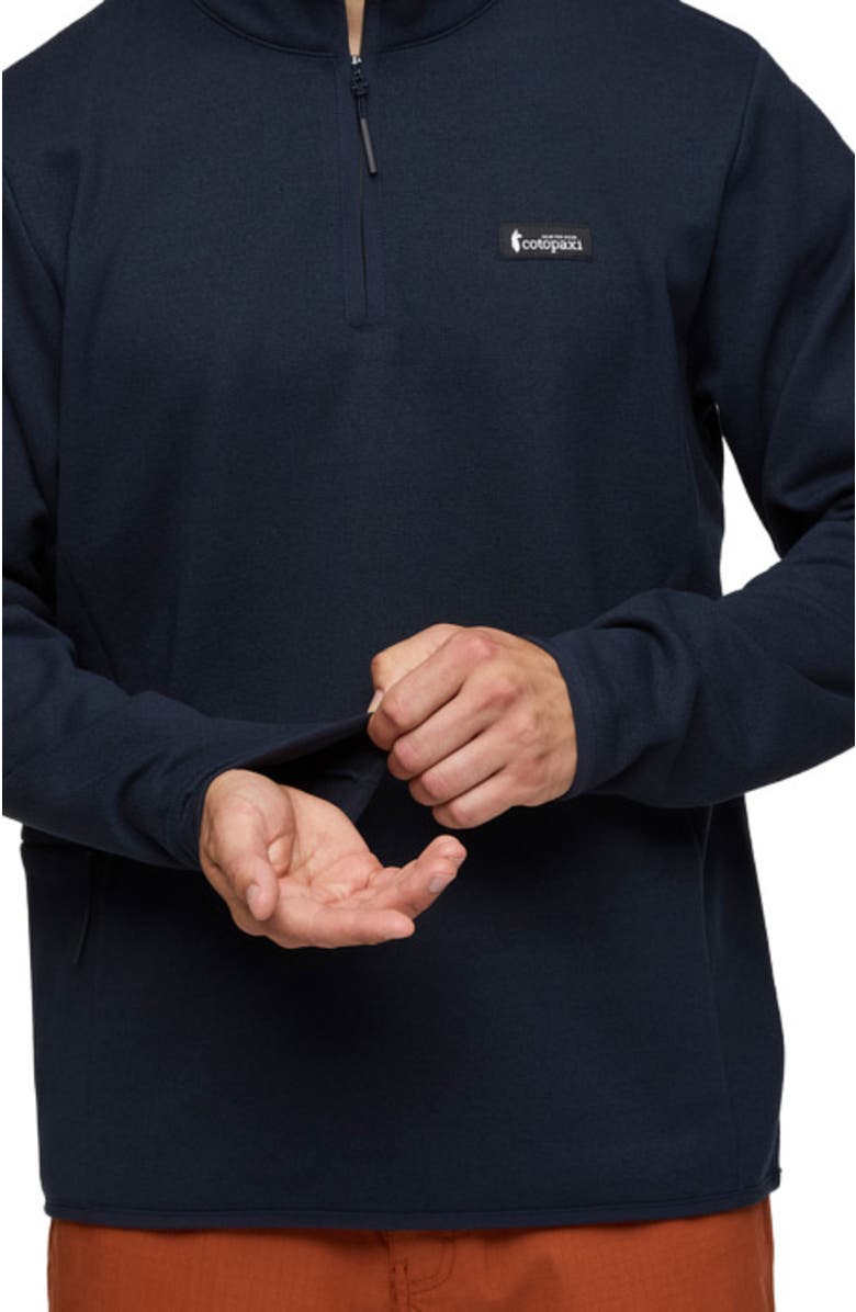 Cotopaxi Envo Fleece Quarter-Zip Pullover - Men's, Alternate, color, Heather Carbon