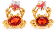 Girls Crew Crab Star Stud Earrings