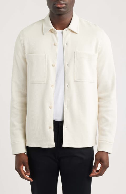 French Rib Shirt Jacket
