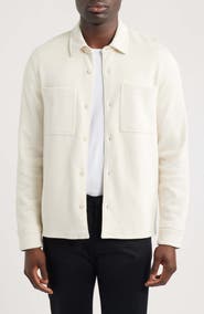 Vince French Rib Shirt Jacket