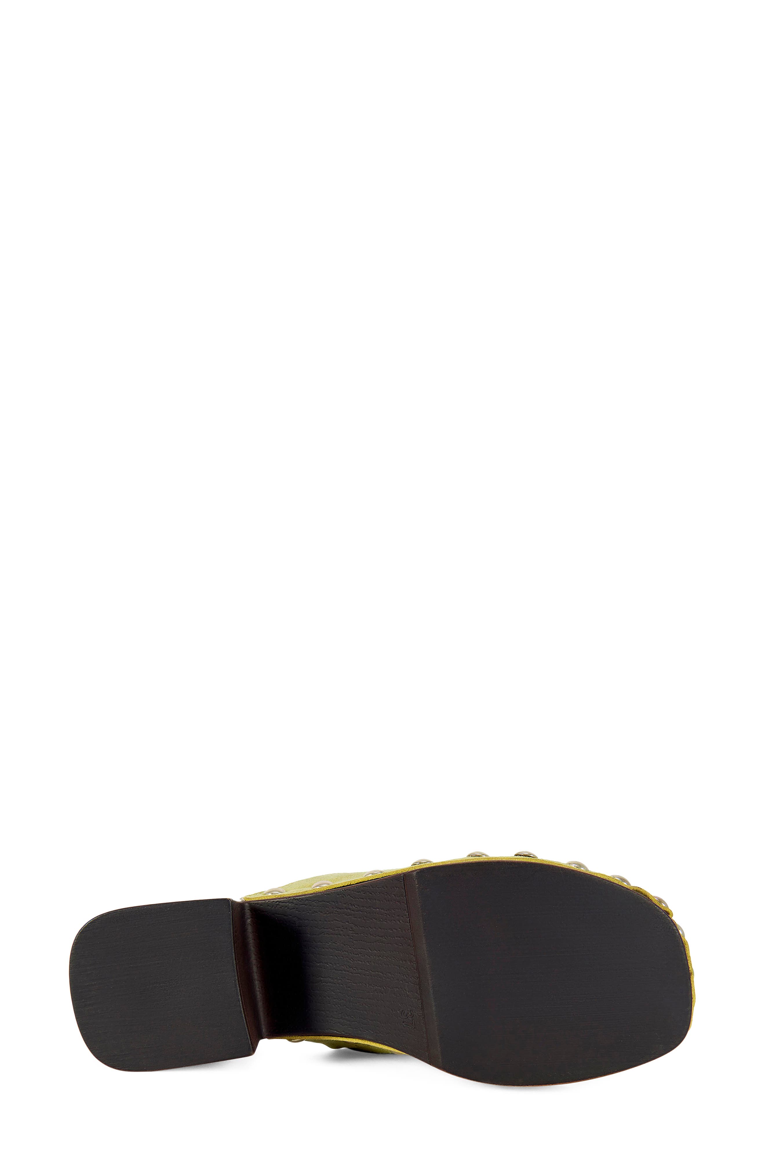 Walinda Suede Clog, Alternate, color, CITRON
