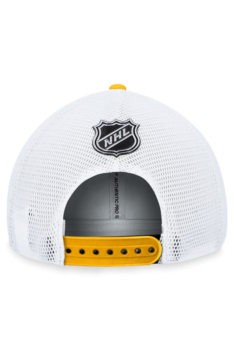 Men's Fanatics Branded  Black Pittsburgh Penguins Authentic Pro Rink Trucker Adjustable Hat, Alternate, color, Black