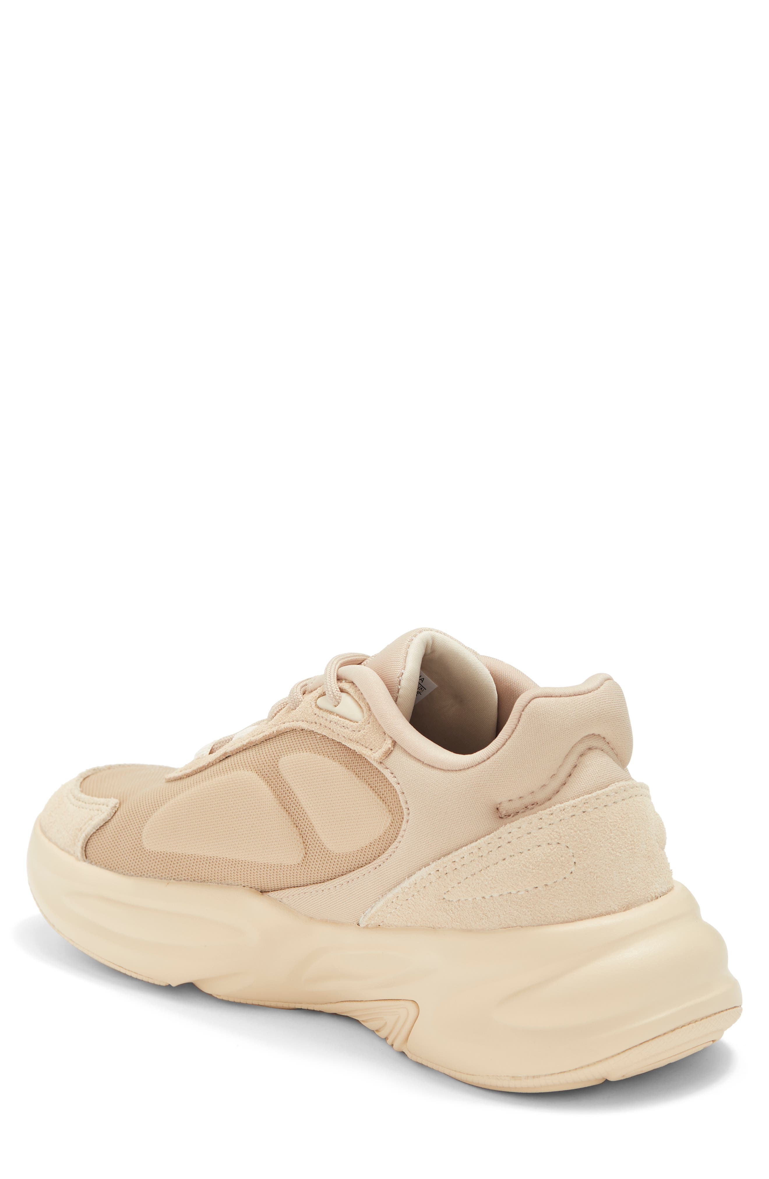 adidas Ozelle Cloudfoam Running Sneaker, Alternate, color, Beige/ Beige/ Sand