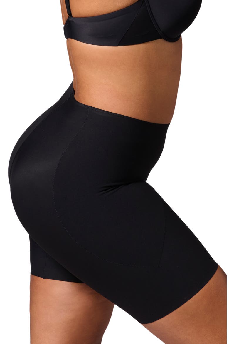 Story Uplifting Shaper Shorts, Alternate, color, BLACK
