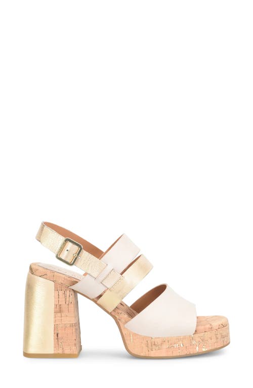 Kork-ease ® Maxi Sandal In Natural Combo