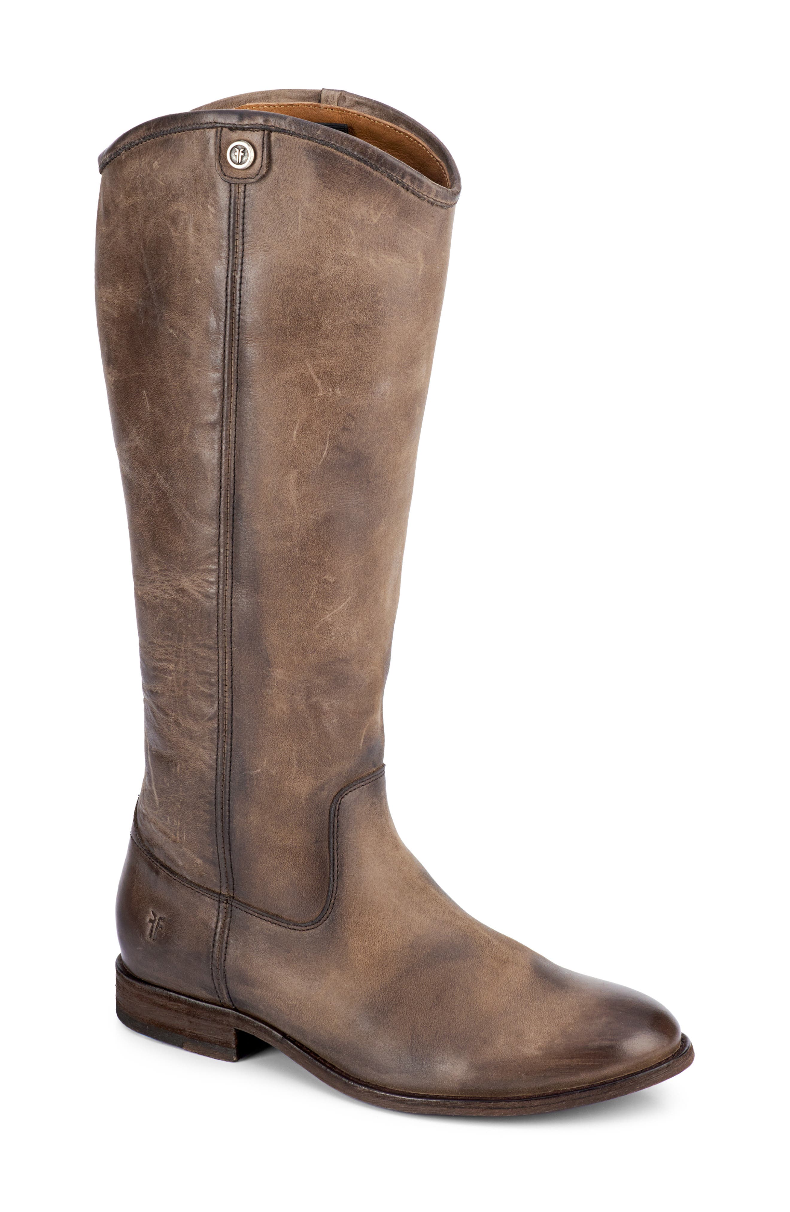 Frye Melissa Button Knee High Boot, Main, color, 