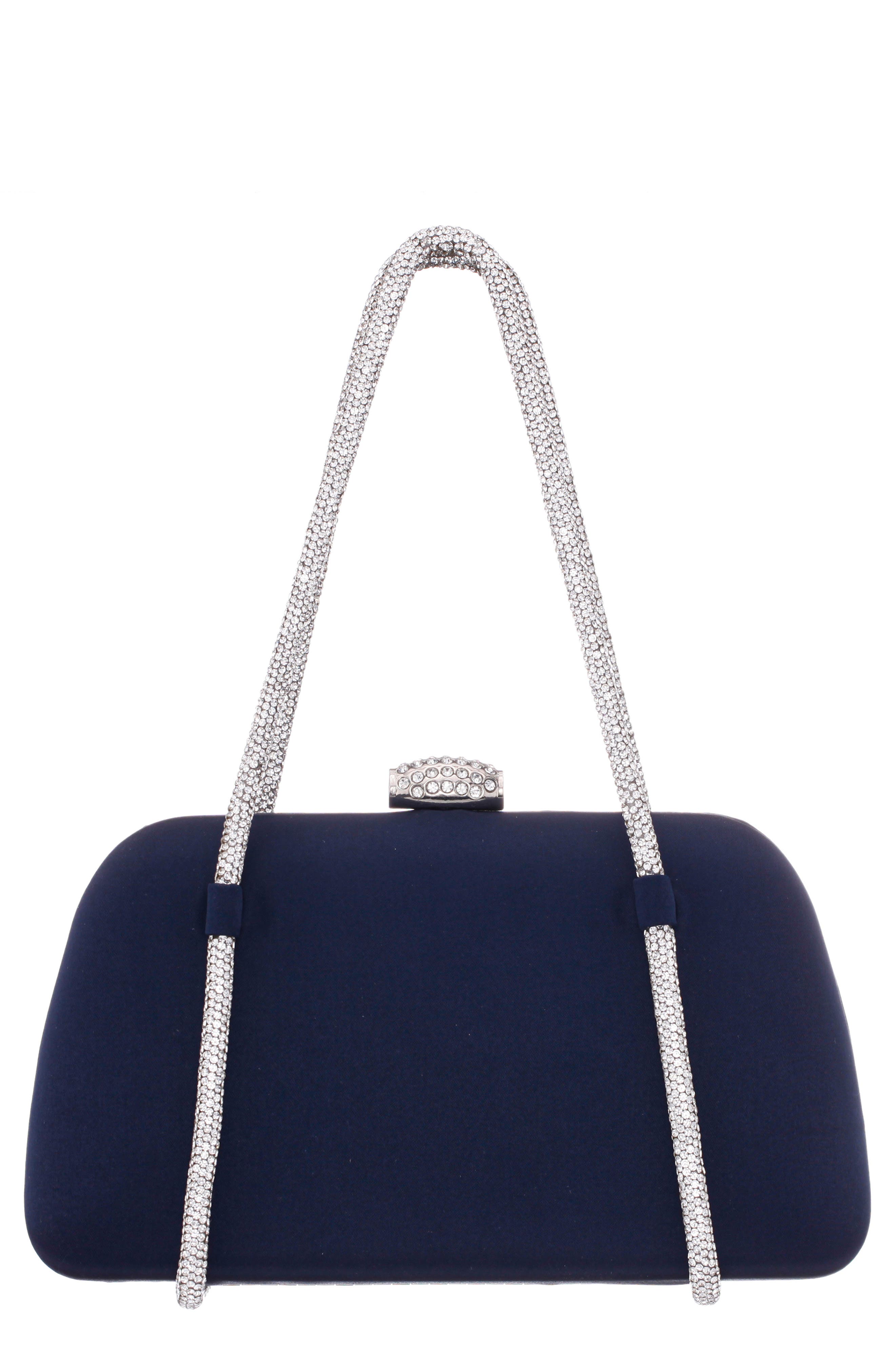 Camara Frame Clutch, Main, color, NAVY