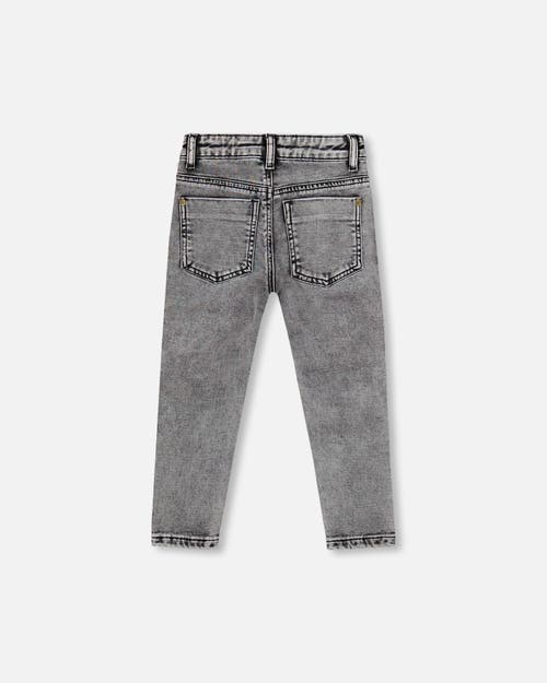 Deux Par Deux French Terry Pants With Contrasting Patch In Black