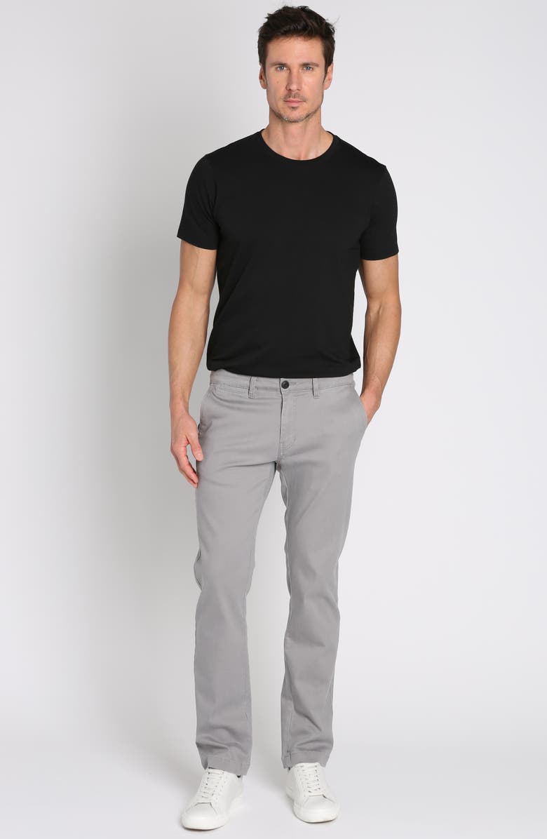 JACHS East Hampton Stretch Twill Chinos, Alternate, color, Grey