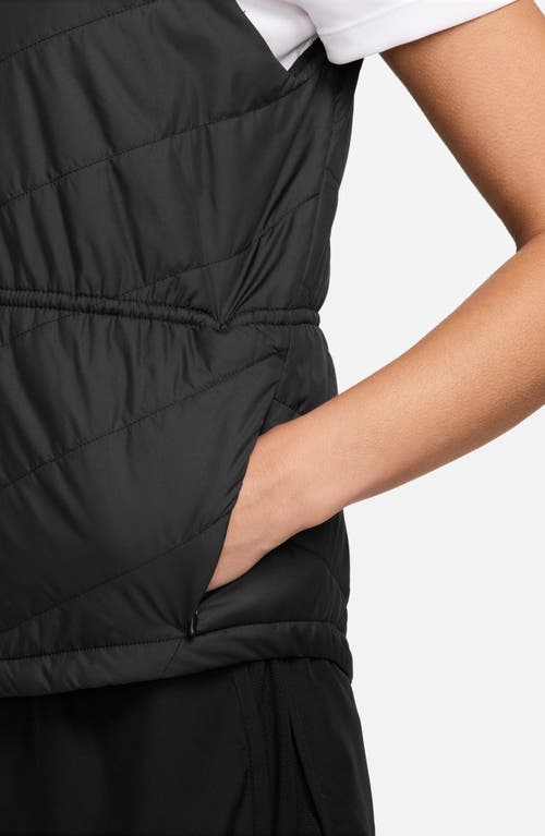 Nike Swift Therma-fit Running Vest In Black