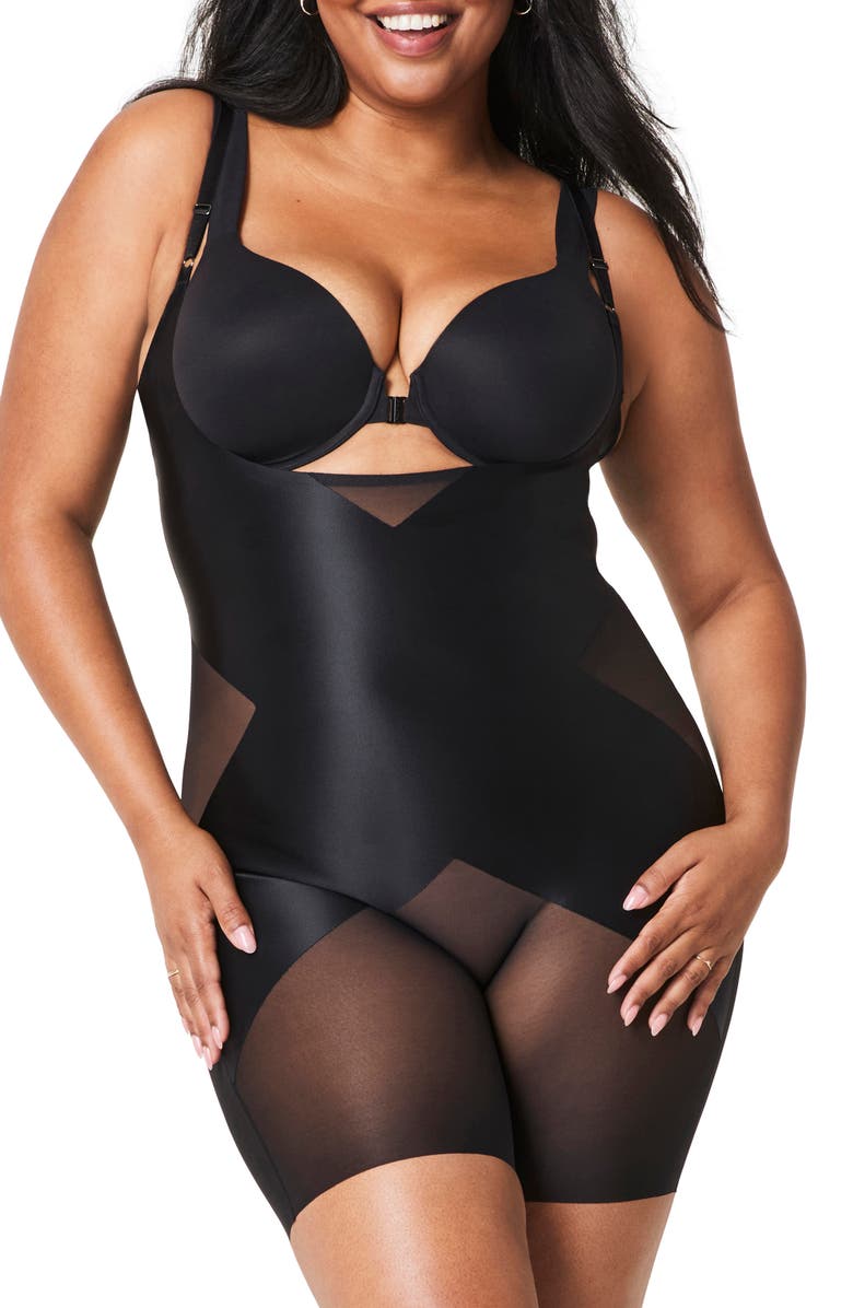 SPANX<sup>®</sup> Open Bust Shaper Bodysuit, Main, color, 