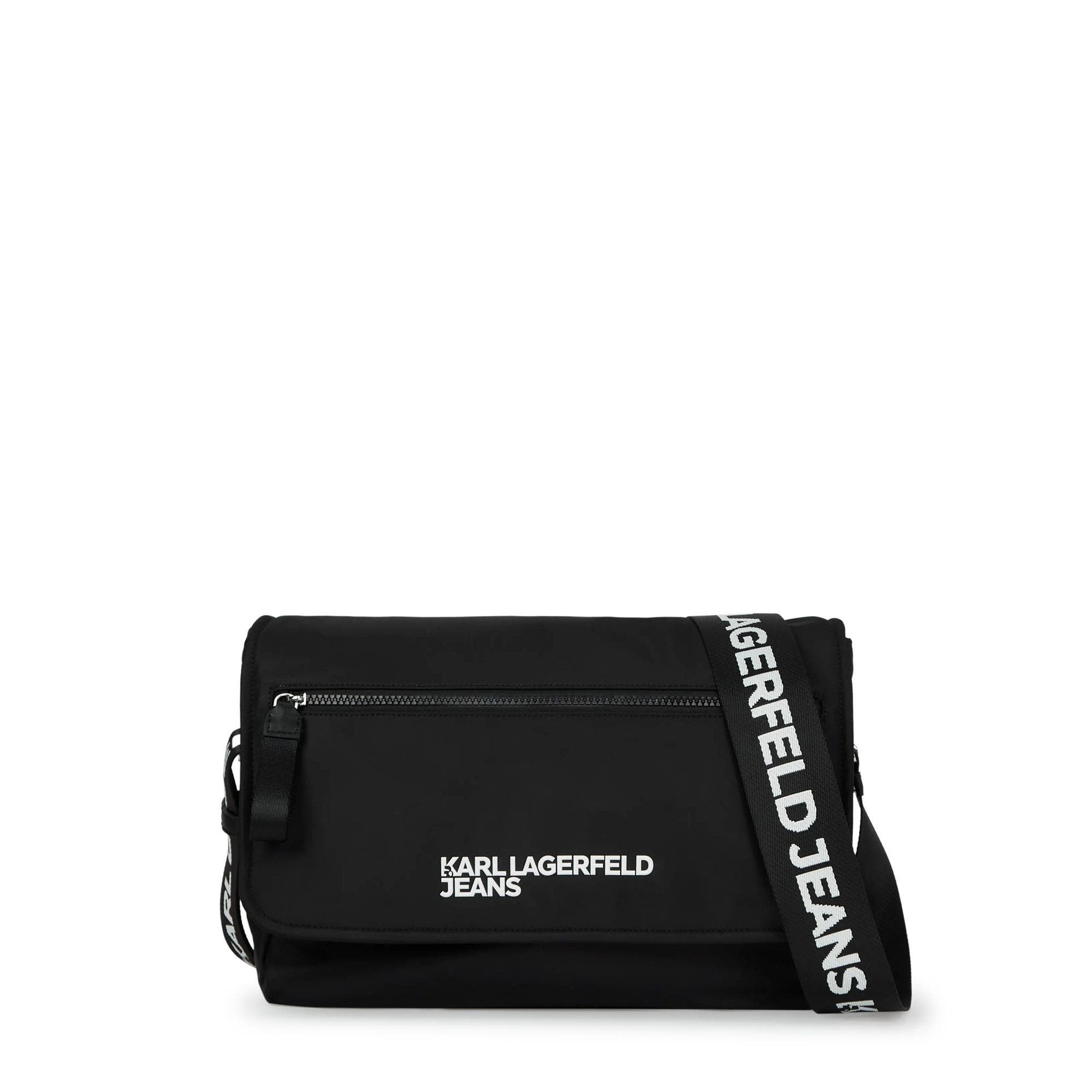 Karl Lagerfeld Jeans Essential Nylon Messenger Bag (Men) | Nordstrom