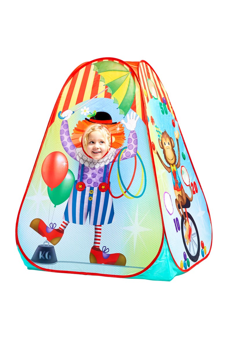 Pop it up Circus Activity Play Tent, Alternate, color, Multicolored