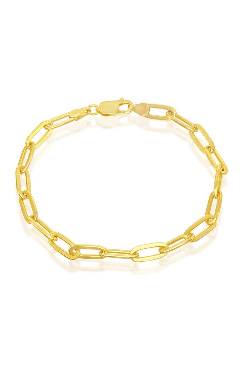 SIMONA Paperclip Chain Bracelet, Main, color, 