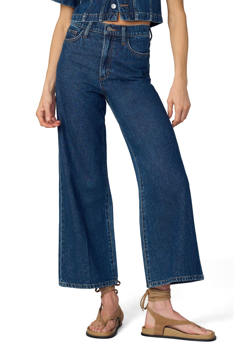The Mia High Waist Ankle Wide Leg Jeans, Main, color, LIVELY