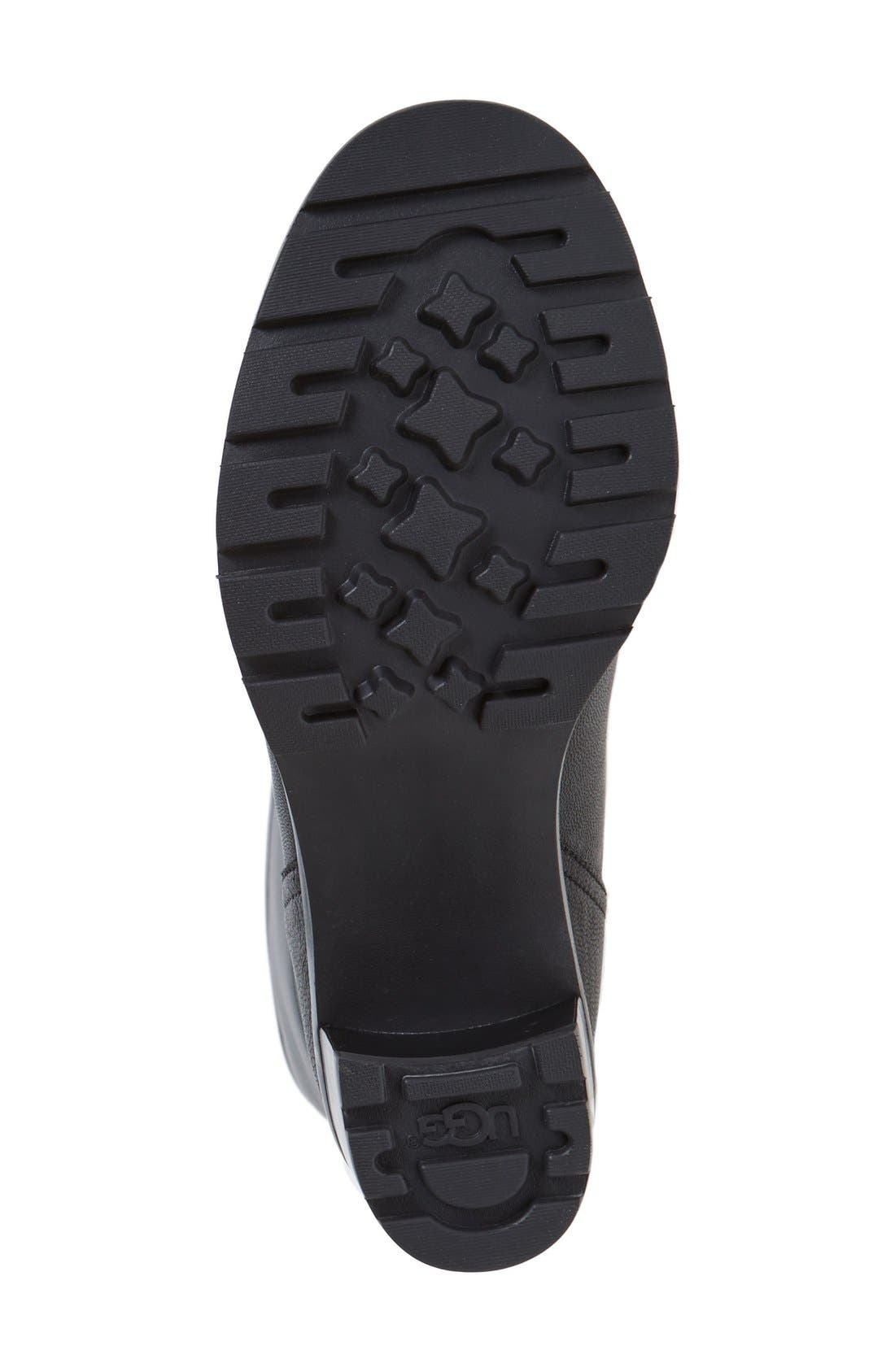 UGG<sup>®</sup> 'Avery' Water Resistant Genuine Shearling Lined Leather Boot, Alternate, color, 